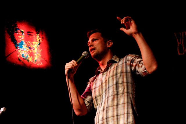 Julian McCullough (performing at 'Something Awesome')